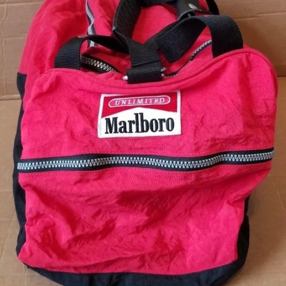 Vintage Marlboro Unlimited Duffle/Gym Bag